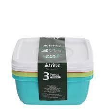 KIT 3 POTES TRITEC 800M BPA