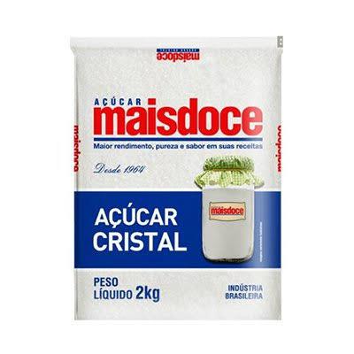 ACUCAR MAIS DOCE 2KG CRISTAL
