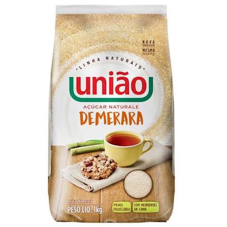 ACUCAR UNIAO 1KG NATURALE DEMERARA