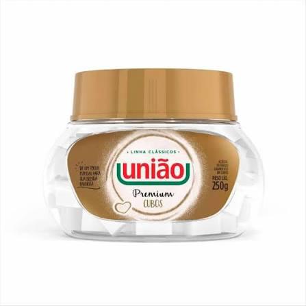 ACUCAR UNIAO PT 250G EM CUBOS