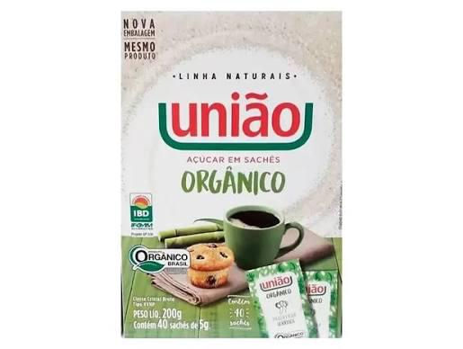 ACUCAR UNIAO SACHET 40UN ORGANICO