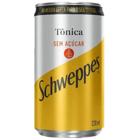 AGUA TONICA SCHWEPPES LT 220ML S/ACUCAR