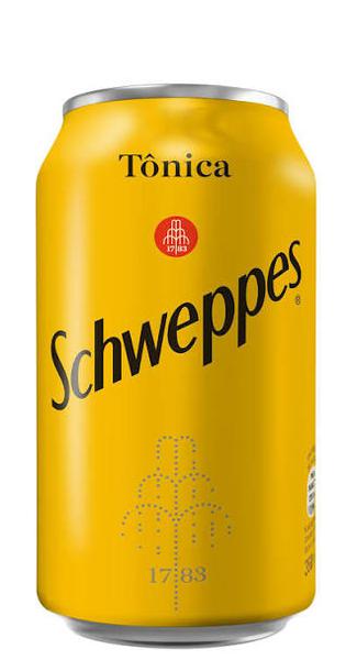 AGUA TONICA SCHWEPPES LT 350ML TRADICIONAL