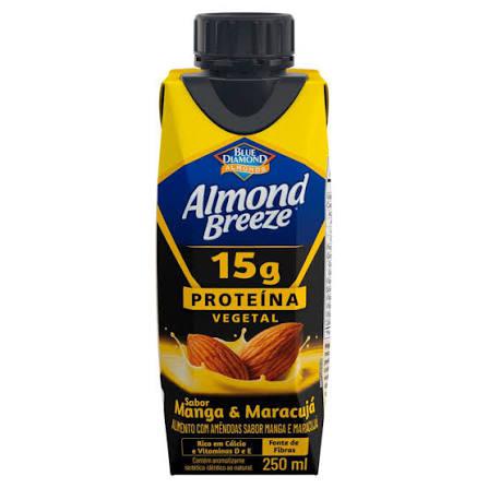 ALIM.C/AMENDOAS ALMOND BREEZE TP 250ML MANGA E MARACUJA