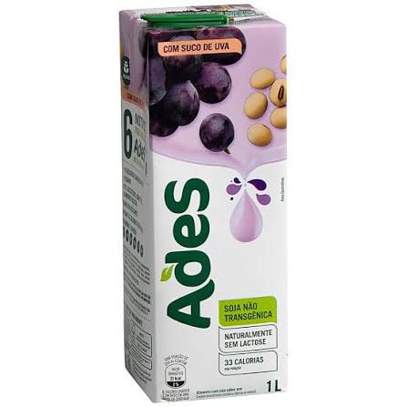 ALIMENTO COM SOJA ADES TP 1L TRAD.UVA