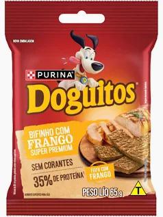ALIMENTO P/CAES DOGUITOS 65G BIFINHO FRANGO