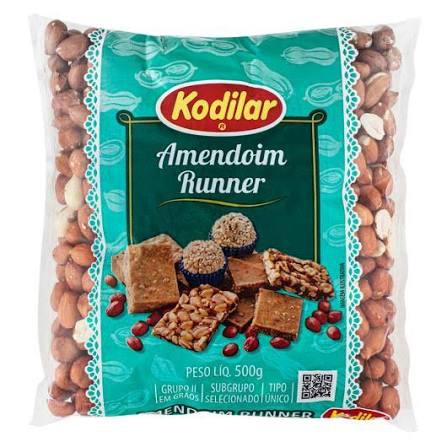 AMENDOIM RUNNER KODILAR 500G