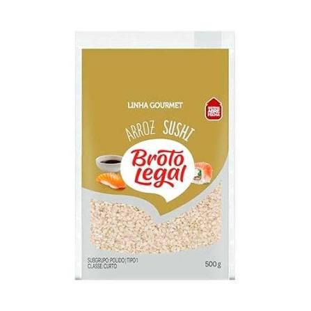 ARROZ BROTO LEGAL 500G P/SUSHI