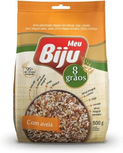 ARROZ MEU BIJU 500G 8 GRAOS INT.C/AVEIA