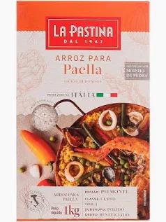 ARROZ P/PAELLA LA PASTINA 1KG