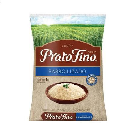ARROZ PRATO FINO 1KG PARBOILIZADO