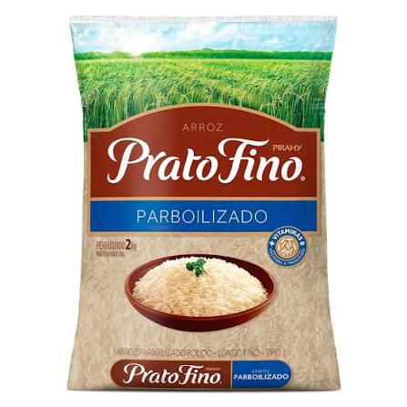 ARROZ PRATO FINO 2KG PARBOILIZADO