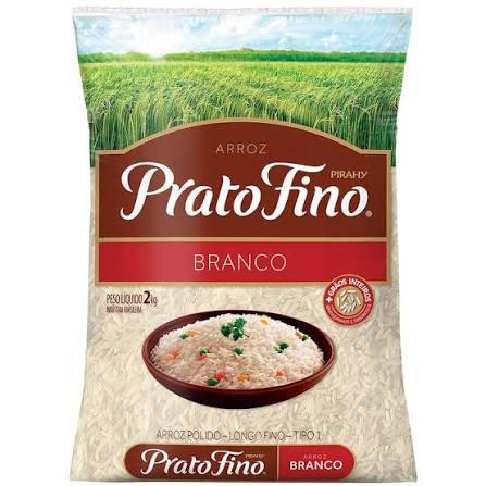 ARROZ PRATO FINO TIPO 1 2KG