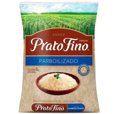 ARROZ PRATO FINO TIPO 1 5KG PARBOLIZADO