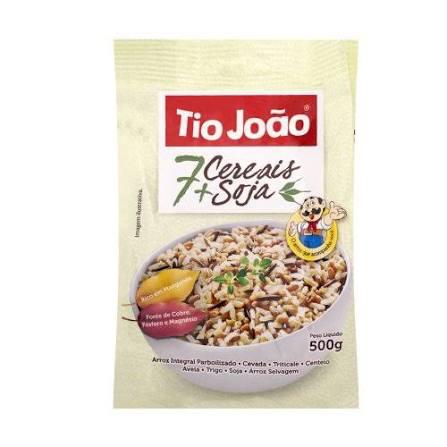 ARROZ TIO JOAO 500G 7 CEREAIS+SOJA