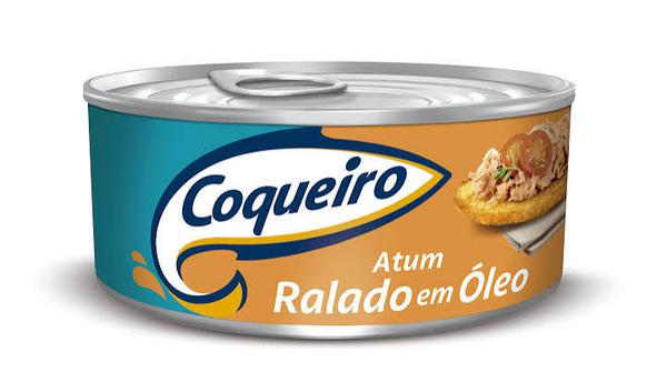 ATUM COQUEIRO LT 120/170G RALADO EM OLEO
