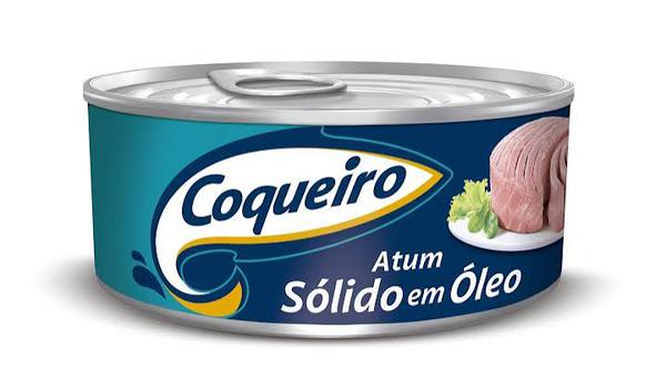 ATUM COQUEIRO LT 170G SOLIDO EM OLEO