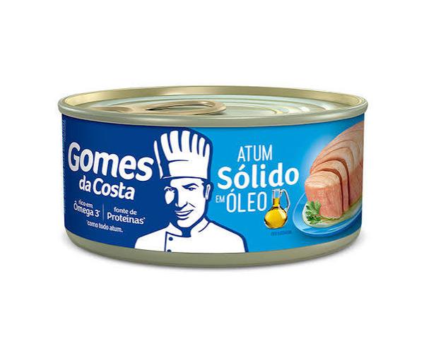 ATUM GOMES DA COSTA LT 170G SOLIDO EM OLEO