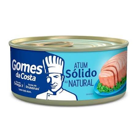 ATUM GOMES DA COSTA LT 170G SOLIDO NATURAL