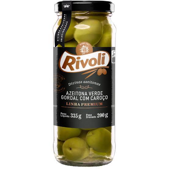 AZEITONAS RIVOLI PREMIUM VD 200G VERDE
