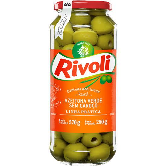 AZEITONAS RIVOLI VD 280G VERDE S/CAROCO