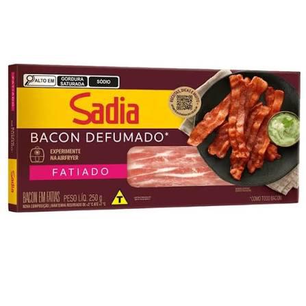 BACON SADIA 250G FATIADO