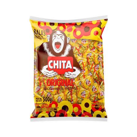 BALA CHITA PCT 500G ABACAXI