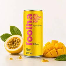 BEBIDA SODA PREBIOTICA FOLHA 269ML MARACUJA C/MANGA