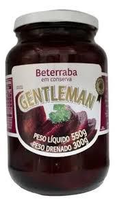 BETERRABA GENTLEMAN VD 300G EM CONSERVA