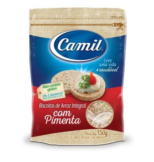 BISC.DE ARROZ CAMIL 150G PIMENTA