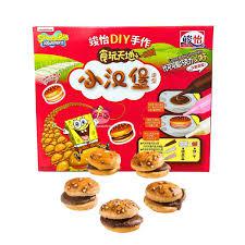 BISC.JUNYI BOB ESPONJA 60G MINI HAMBURGUER