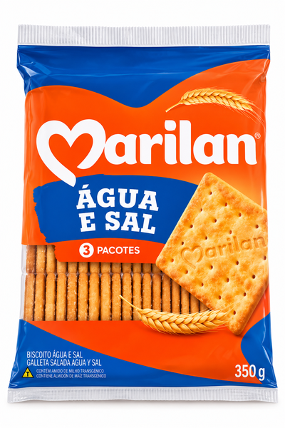 BISC.MARILAN 350G AGUA E SAL