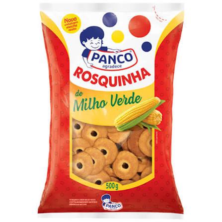 BISC.PANCO ROSQ.500G MILHO VERDE