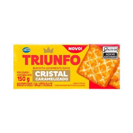 BISC.TRIUNFO CRISTAL 150G CARAMELIZADA