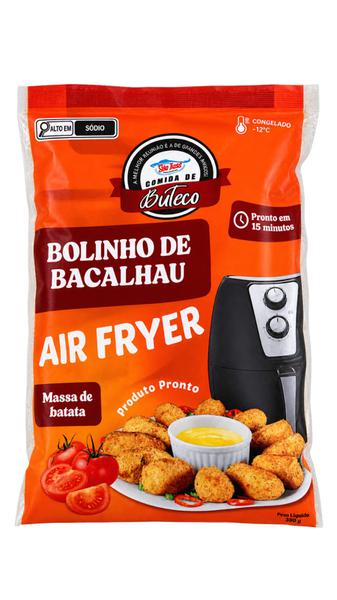 BOLINHO DE BACALHAU 360G AIR FRYER