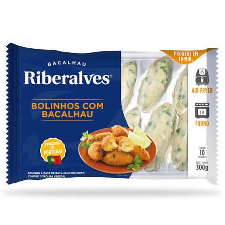 BOLINHO DE BACALHAU RIBERALVES 300G
