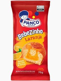 BOLO PANCO BEBEZINHO RECH.70G LARANJA