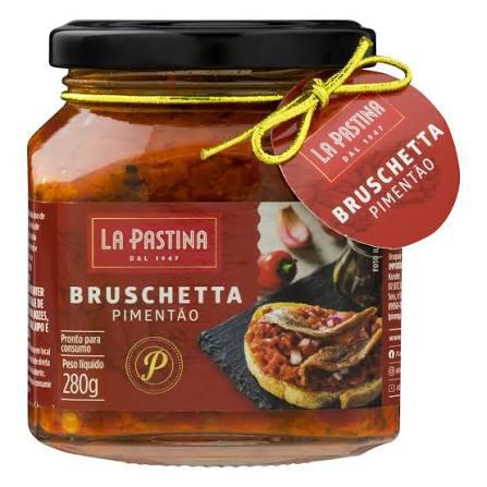 BRUSCHETTA LA PASTINA 280G PIMENTAO