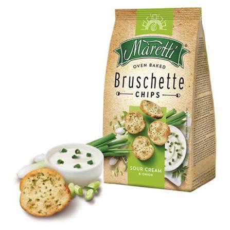 BRUSCHETTA MARETTI 85G SOUR CREAM & ONION