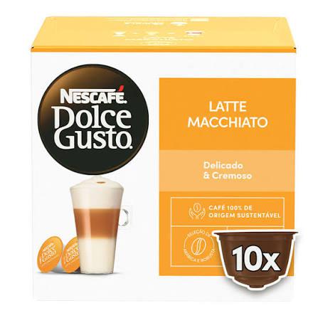 CAFE NESCAFE CX 112,5G DOLCE GUSTO LATTE MACCHIATO 10CAPS