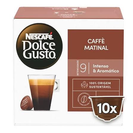 CAFE NESCAFE CX 80G DOLCE GUSTO MATINAL C/10UN CAPS