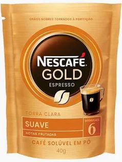 CAFE SOLUVEL NESCAFE GOLD SACHET 40G INTENS 6