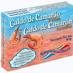 CALDO DE CAMARAO EMPORIO DEL MARE 80G C/8 CUBOS