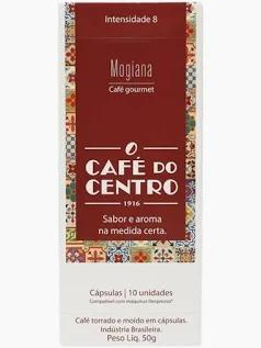 CAPSULAS P/CAFE DO CENTRO 50G MOGIANA C/10UN CPAS