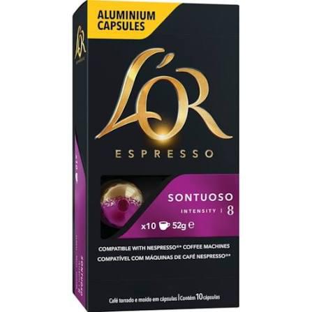 CAPSULAS P/CAFE LOR ESPRESSO 52G SONTUOSO 08