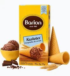 CASQUINHAS P/SORVETE KASKETES 65G