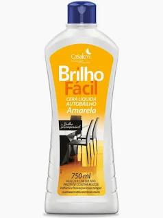 CERA BRILHO FACIL REALCE 750ML AMARELA