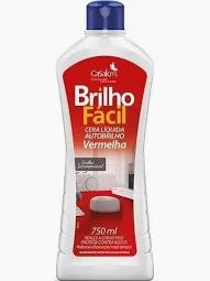 CERA BRILHO FACIL REALCE 750ML VERMELHA