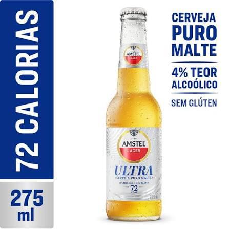 CERVEJA AMSTEL ULTRA L.N 275ML