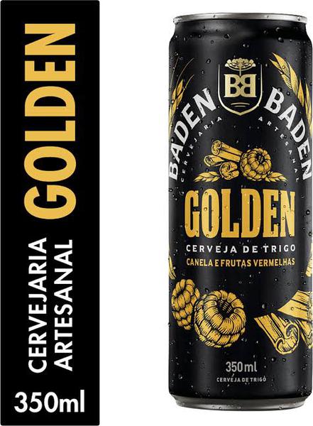 CERVEJA BADEN BADEN LT 350ML GOLDEN